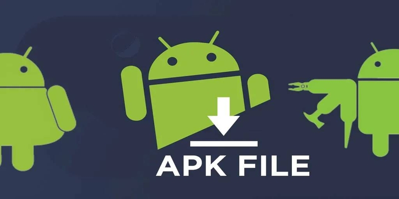 Sau khi nhận đường dẫn, nhấp link để hệ thống tự động tải file APK